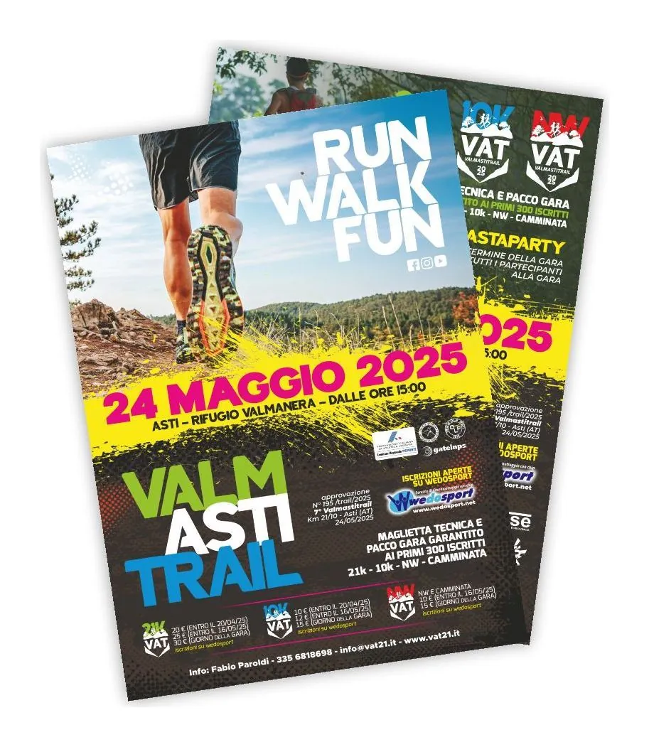 Volantini ValmAsti Trail